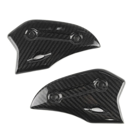Carbon Fersenschutz Suzuki GSX1340R Hayabusa Heel Plates Reposes Pieds