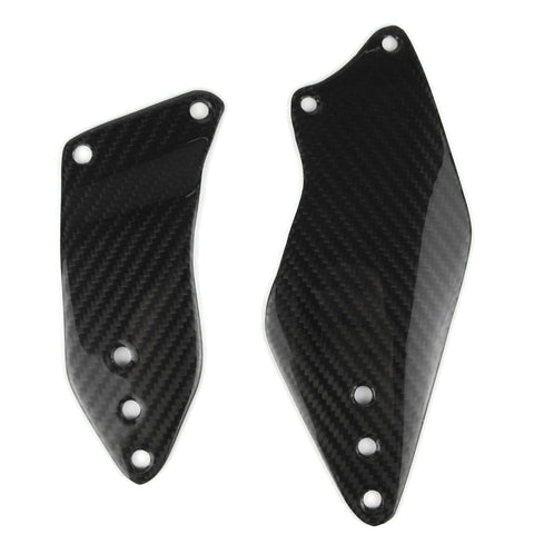 Kawasaki ZX10R Carbon Fersenschutz Heel Plates Reposes Pieds 4