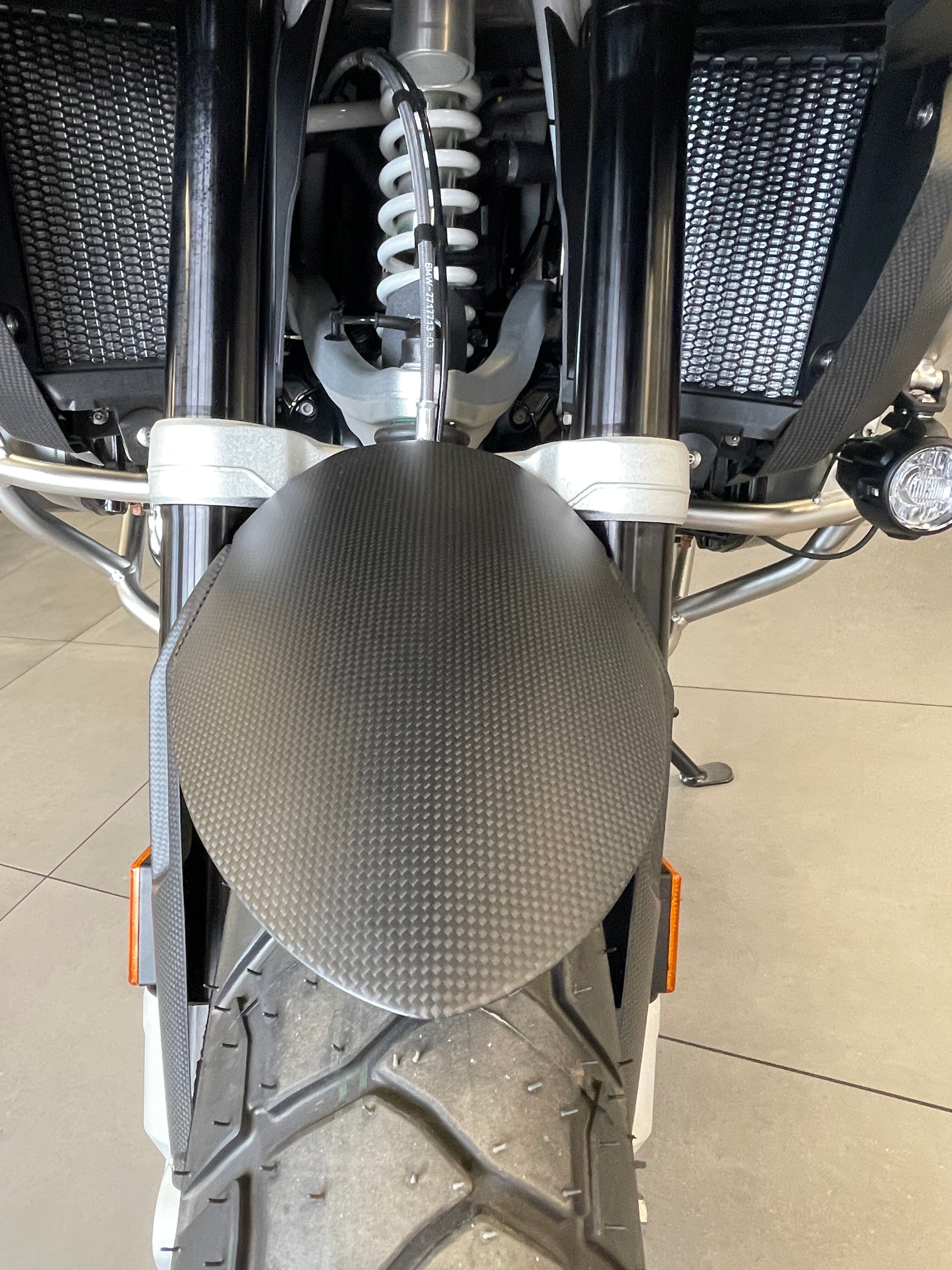 bmw schutzblech BMW GS 1200 / 1250 100% Carbon Kotflügel Schutzblech Vorne Matt Satin