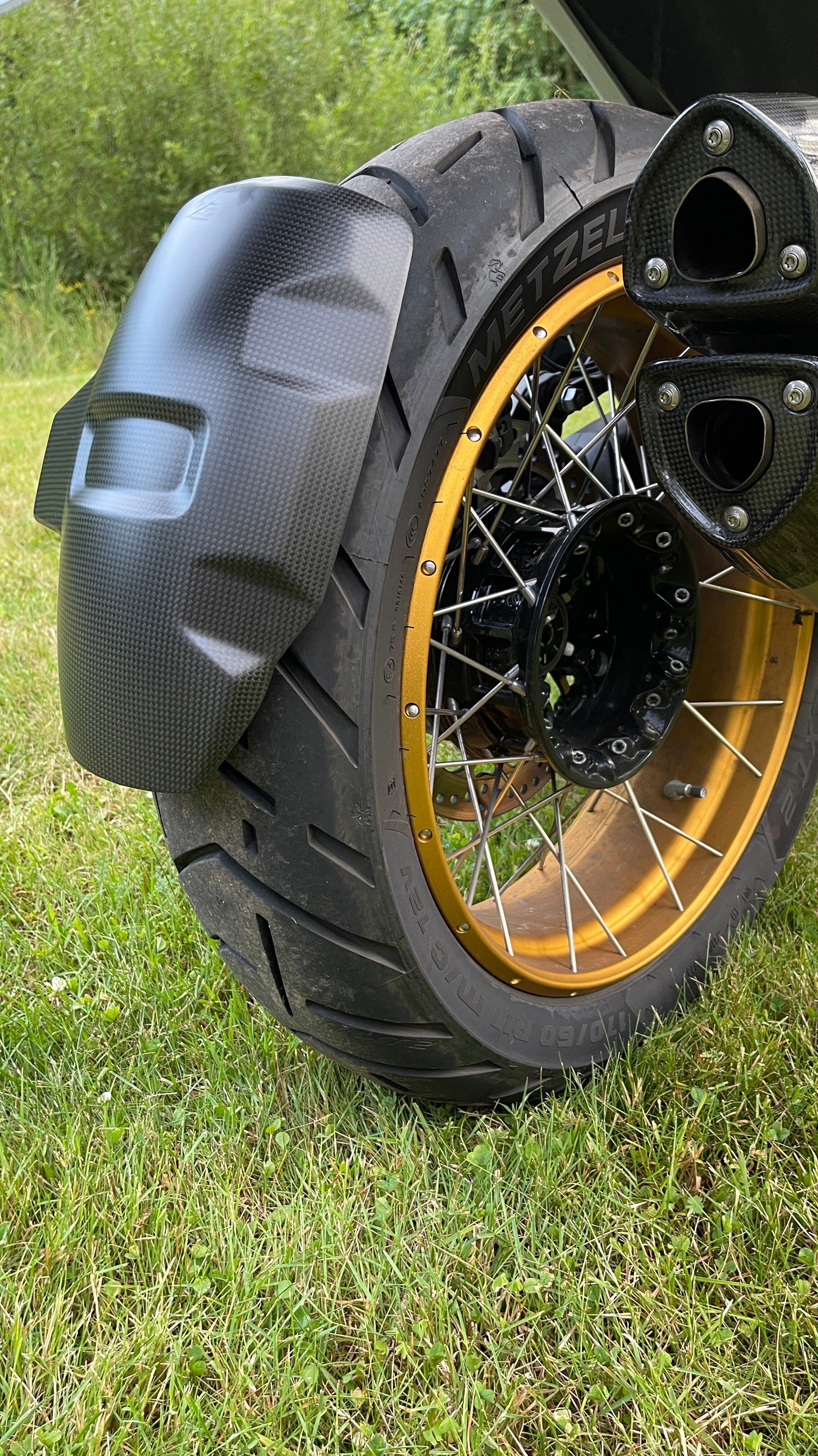 bmw r25 3 schutzblech BMW R 1300 GS / A 100% Carbon Kotflügel Schutzblech Hinten Matt Satin