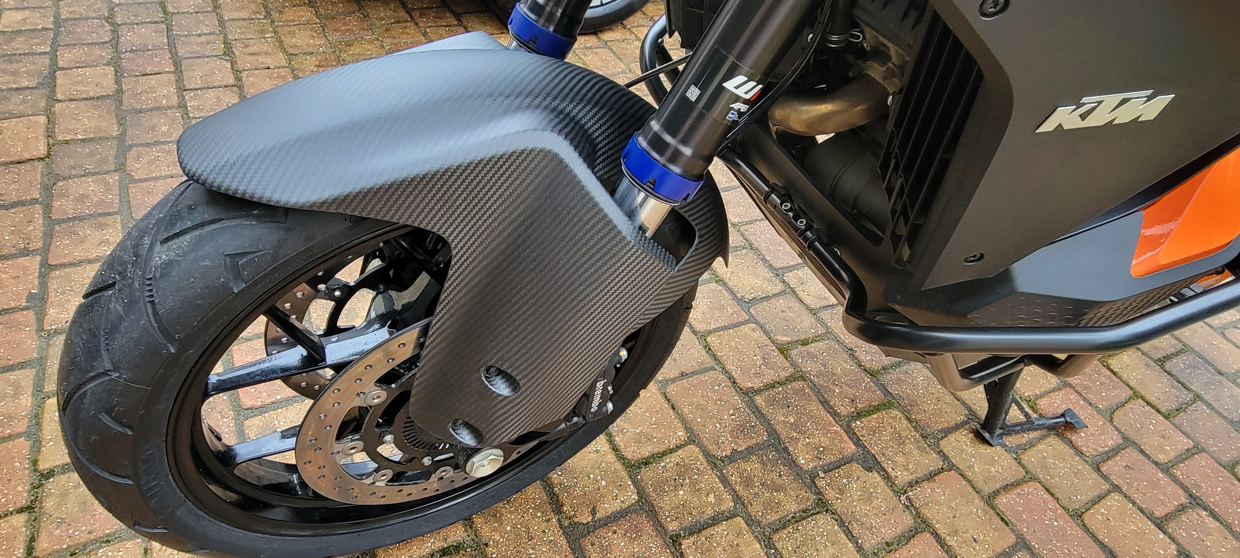 motorrad schutzblech vorne tüv KTM 1190 1290 Super Adventure 100% Carbon Kotflügel Schutzblech Vorne