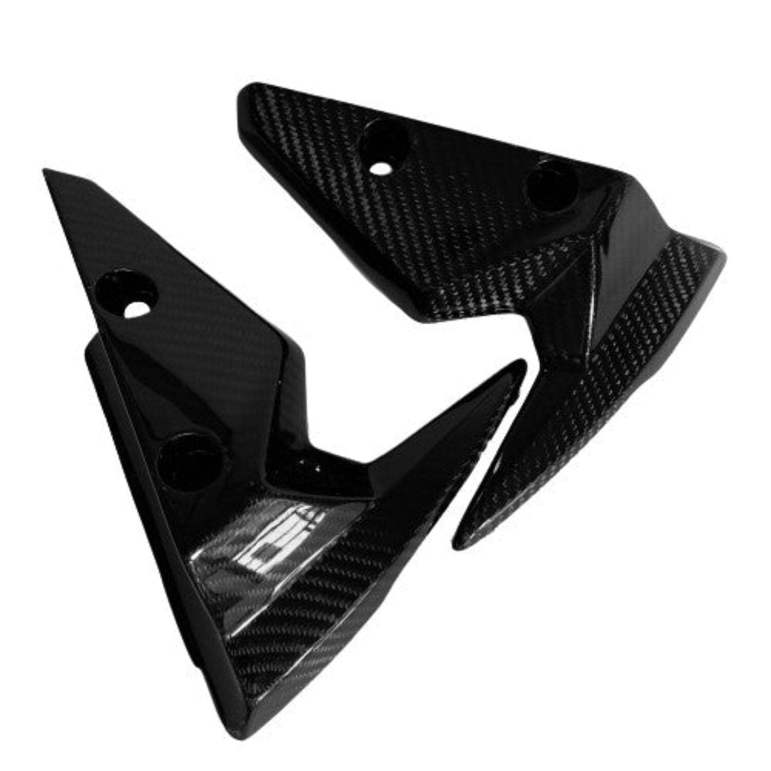 schutzblech english Triumph 765 Street Triple Carbon Schutzblech Kotflügel Vorne Seitenver