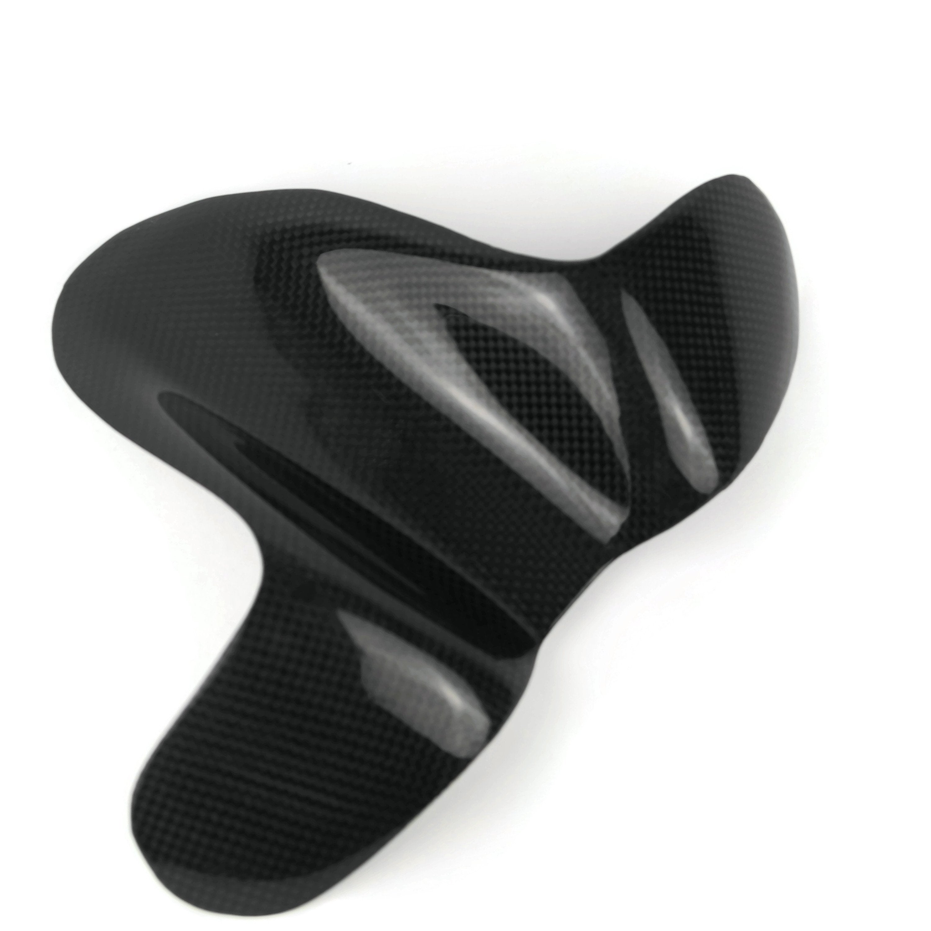 Carbonteile für dein Motorrad, Carbon Universal Hitzeschutz  Auspuffverkleidung Design A Leinwand Design A, Leinwand