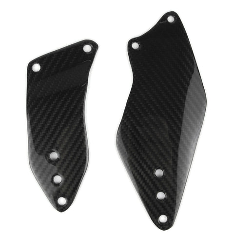 Kawasaki ZX10R Carbon Fersenschutz  Heel Plates Reposes Pieds 4