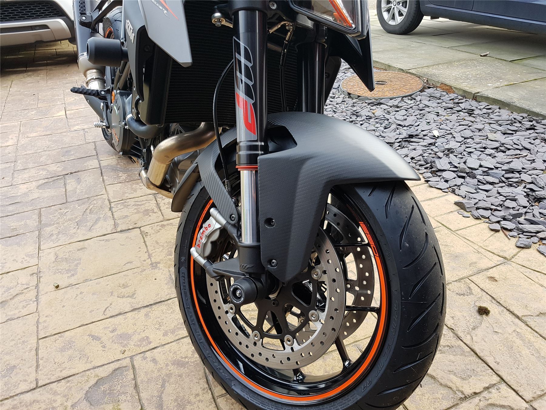 motorrad schutzblech vorne tüv KTM 1390 1290 990 Super Duke R 100% Carbon Kotflügel Schutzblech Vorne
